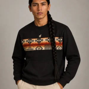 Hoddie Cuello Redondo Bolsillo