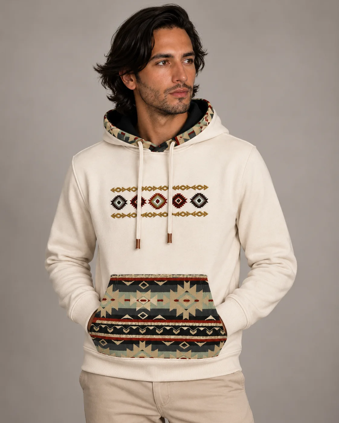 Hoodie Otavalo Bordado - Imagen 3