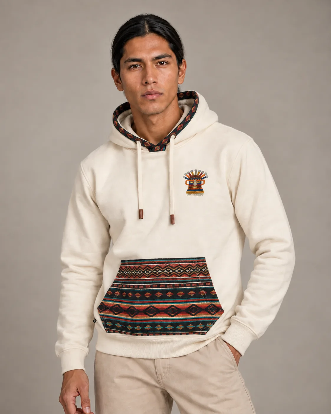 Hoodie Otavalo Bordado