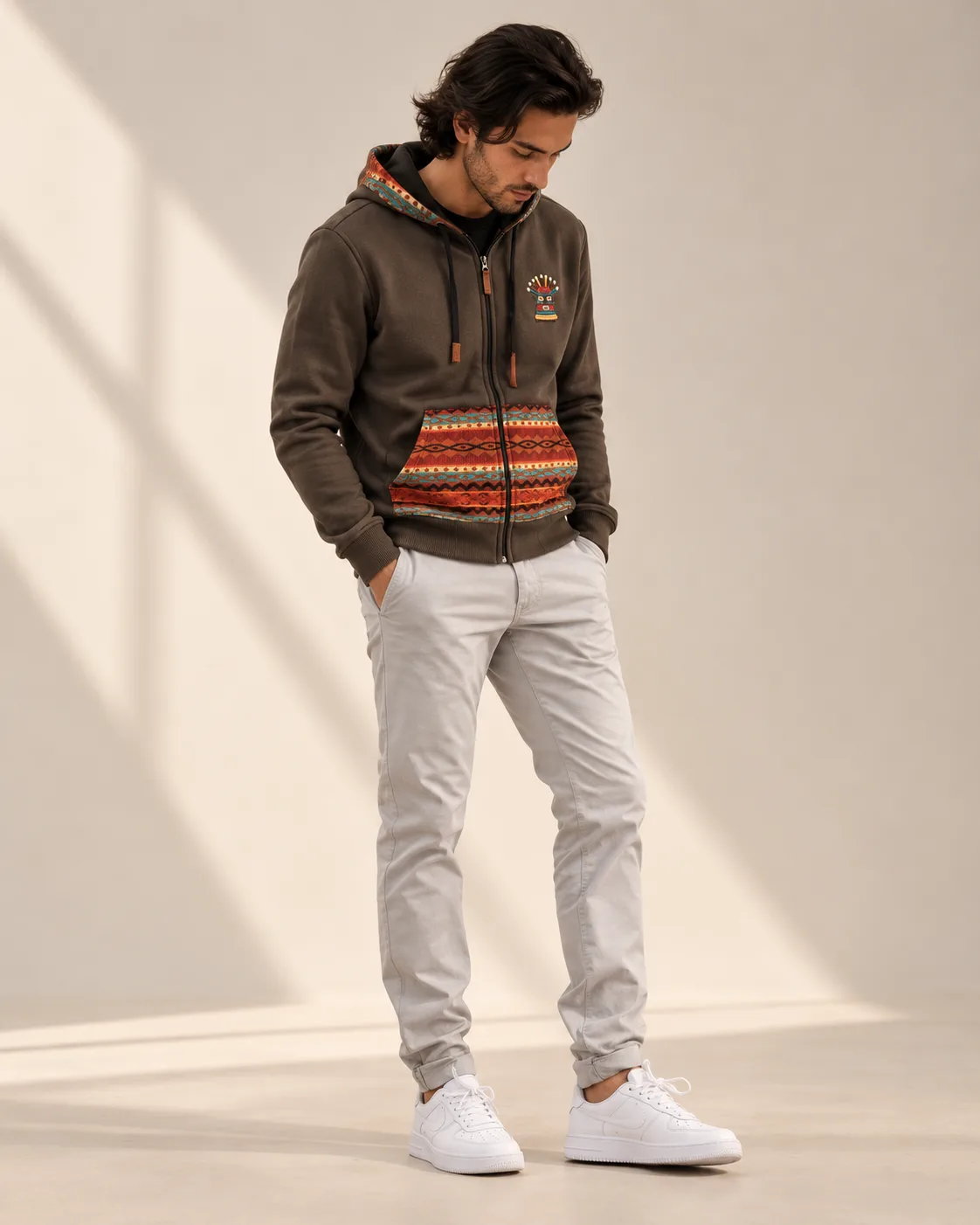 Hoodie Abierto Otavalo