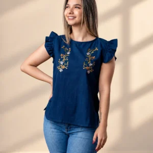 Blusa Manga Vuelo